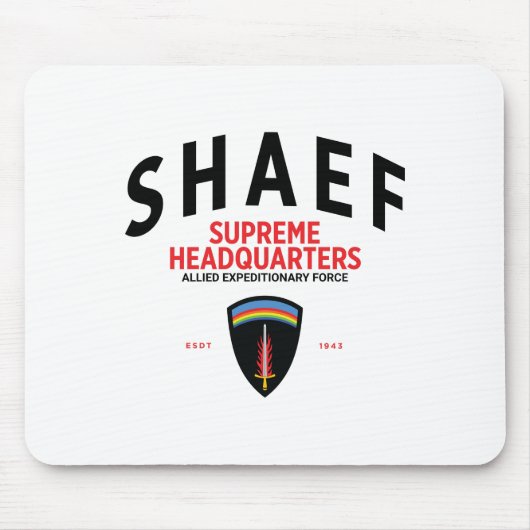 Tapis De Souris Siège suprême de la SHAEF (Devant)