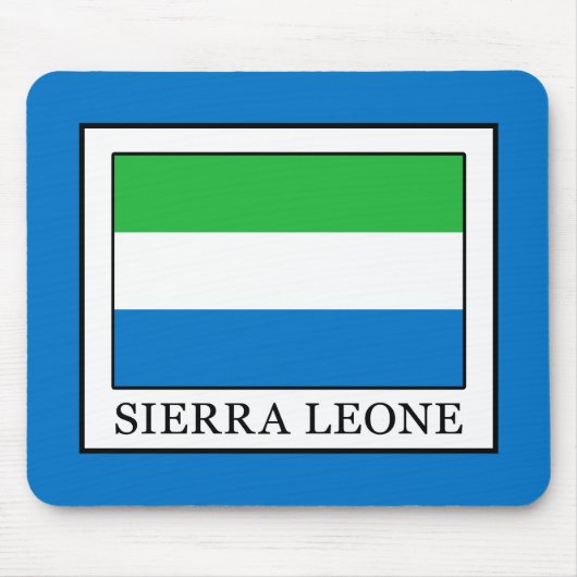 Tapis De Souris Sierra Leone (Devant)