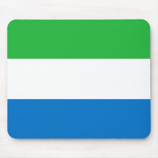Tapis De Souris Sierra Leone Flag (Devant)
