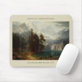 Tapis De Souris Sierra Nevada Albert Bierstadt Peinture Paysage (Avec souris)