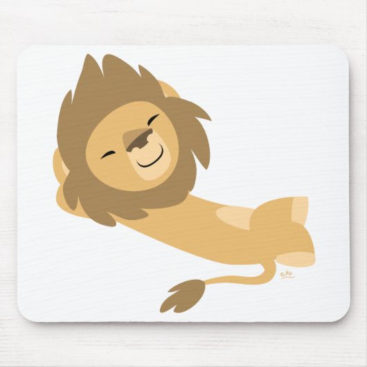 Tapis De Souris Siesta Cartoon Lion mousepad (Devant)