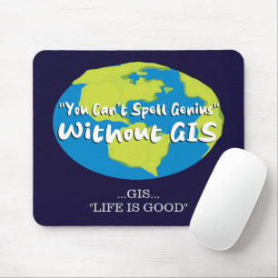 Tapis de souris SIG, géospatial