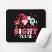 Tapis De Souris Sight Squad Optician Optometrist Dabbing Heart Val (Avec souris)