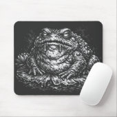 Tapis De Souris Sigil du Crapaud Hanté par BurnsInHell (Avec souris)