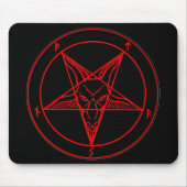 TAPIS DE SOURIS SIGILE DE BAPHOMET (Devant)