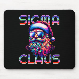 Tapis De Souris Sigma Claus drôle de Père Noël Noël Meme Ados Garç