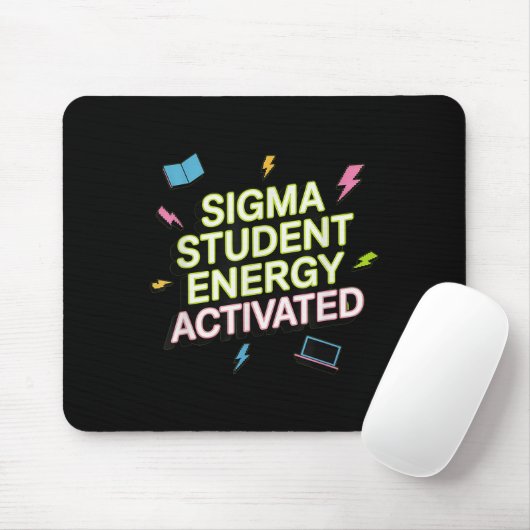 Tapis De Souris Sigma Student Energy Activated, Back To School, Ge (Avec souris)