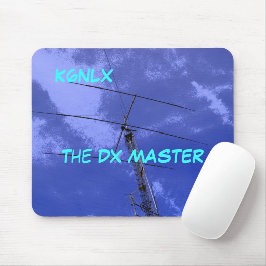 Tapis De Souris Signal d'appel radio amateur DX Mousepad (Avec souris)