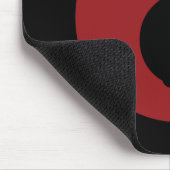 Tapis De Souris Signal de chat Silhouette (Coin)