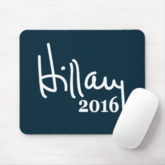Tapis De Souris Signature 2016 de Hillary Mousepad (Avec souris)