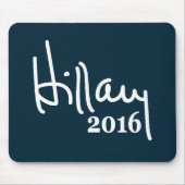 Tapis De Souris Signature 2016 de Hillary Mousepad (Devant)