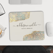 Tapis De Souris Signature holographique Script moderne Parties sci