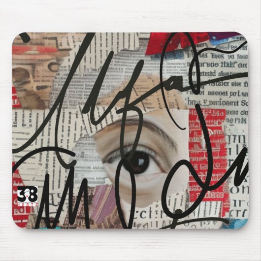 Tapis De Souris Signatures (Devant)