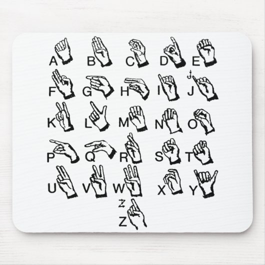 Tapis De Souris signe (Devant)