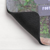 Tapis De Souris signe appalachien de sentier piéton de traînée (Coin)