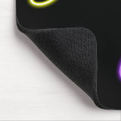Tapis De Souris Signe au néon de barre de jazz (Coin)