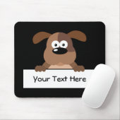 Tapis De Souris Signe customisé de chiot (Avec souris)
