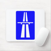 Tapis De Souris Signe d'autoroute (Avec souris)