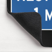 TAPIS DE SOURIS SIGNE DE LA ROUTE DU REPOS (Coin)