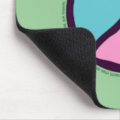 Tapis De Souris Signe de paix Mousepad (Coin)
