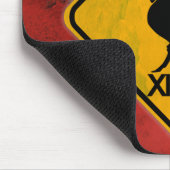Tapis De Souris SIGNE DE PASSAGE DE Poulet Rustique (Coin)