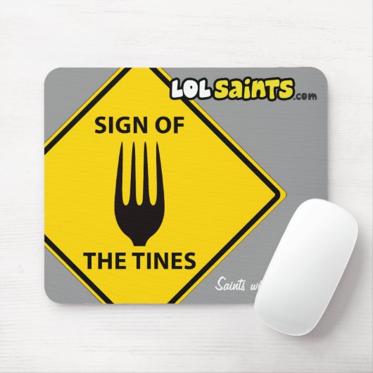 Tapis De Souris Signe des dents Mousepad (Avec souris)