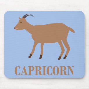 Tapis De Souris Signe du Capricorne Chèvre