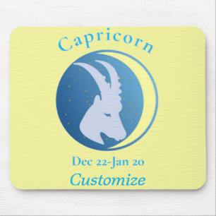 Tapis De Souris Signe du Capricorne Thunder_Cove