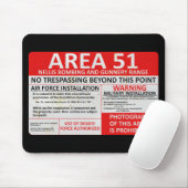 Tapis De Souris Signe du secteur 51 (Avec souris)