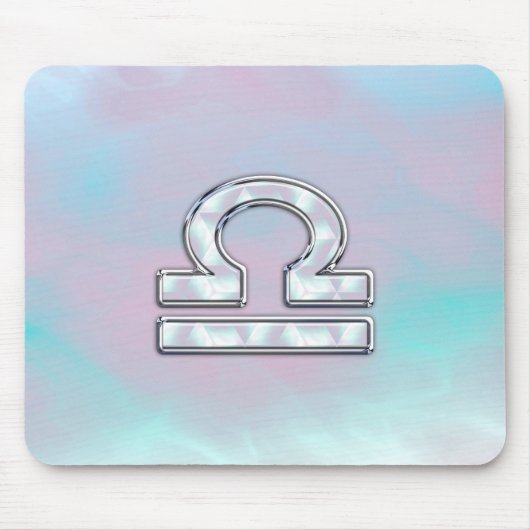 Tapis De Souris Signe du zodiaque Balance élégant de style mère pe (Devant)