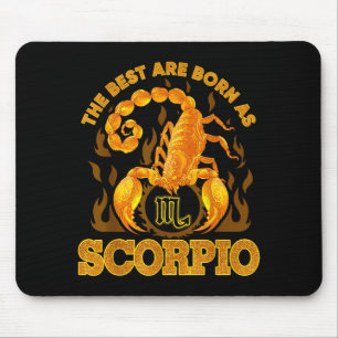 Tapis De Souris Signe du zodiaque Scorpion octobre novembre fille