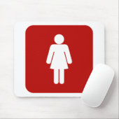 TAPIS DE SOURIS SIGNE FÉMININ (Avec souris)