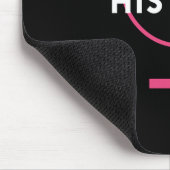 Tapis De Souris Signe féminin - Marque dans l'histoire Citation (Coin)