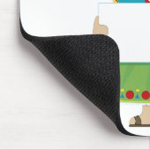 Tapis De Souris Signe mexicain de fille (Coin)