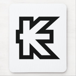 Tapis De Souris Signe monétaire du kip lao / Lao Kip Lao / Signe m