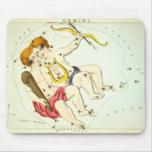 Tapis De Souris SIGNE Zodiaque : Gemini