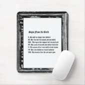 Tapis De Souris Signes De La Terre (Avec souris)