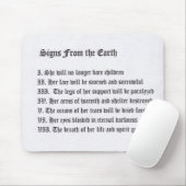 Tapis De Souris Signes De La Terre (Avec souris)