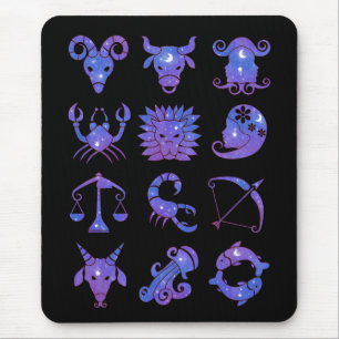 Tapis De Souris Signes du Zodiac Mousepad
