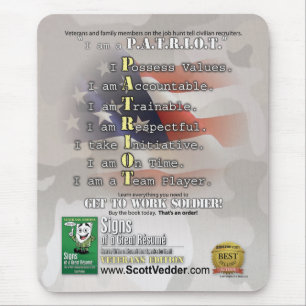 Tapis De Souris Signes d'un grand résumé : Édition de vétéran