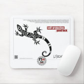 Tapis De Souris Significations de TTT - LÉZARD (Avec souris)