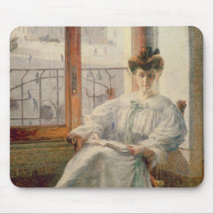Tapis De Souris Signora Massimino, 1908 de La (huile sur la toile)