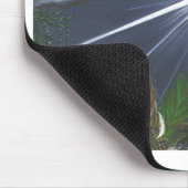 Tapis De Souris Silence de l'Espace Sacré (Coin)