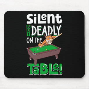 Tapis De Souris Silencieux Mais Mortel - Billiards Lynx