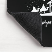 Tapis De Souris Silent Night Holy Night Nativity Scene Christian C (Coin)