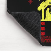 Tapis De Souris Siler Alert He Dies Christmas Ugly Sweater Style T (Coin)