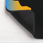 Tapis De Souris Silhouette avec croix (Coin)