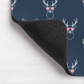 Tapis de souris silhouette de buck (Coin)