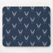 Tapis de souris silhouette de buck (Devant)