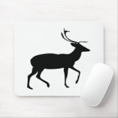 Tapis De Souris Silhouette de cerf (Avec souris)
